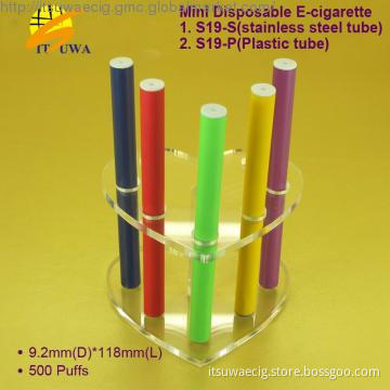 Big vapor huge smoke various tastes mini disposable e cigarette